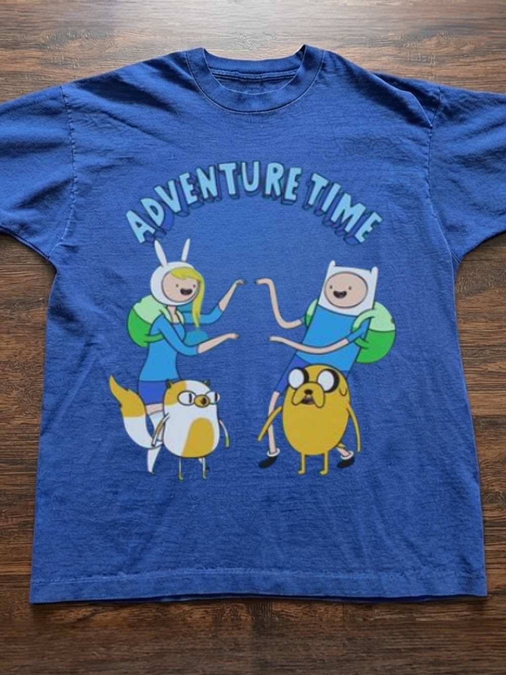 Gildan Adventure Time Graphic Tee - Blue